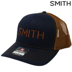 スミス メッシュキャップ ネイビー キャメル SMITH BASEBALL CAP NAVY / CAMEL  011305094｜msp-net
