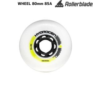 ローラーブレード インラインスケート ホイール 80mm 8個 ROLLERBLADE HYDROGEN WHEELS 80/85A 8PCS  06635800100｜msp-net