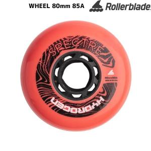 ローラーブレード インラインスケート ホイール 80mm 4個 レッド ROLLERBLADE WHEELS HYDROGEN SPECTRE 80/85A 4PCS SALMON RED  066400002V8｜msp-net