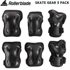 ローラーブレード ジュニア プロテクター 3点セット ROLLERBLADE SKATE GEAR JR 3 PACK PROTECTORS 3PACK キッズ 069P0200100｜msp-net