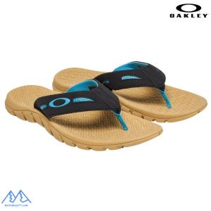 オークリー サンダル オペラティブ サンダル 2.0 ブラック ブルー Oakley Operative Sandal 2.0 Light Curry Blackout 13477-9N1｜msp-net
