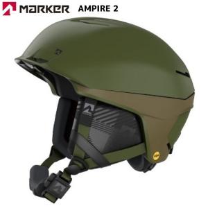 マーカー スキー ヘルメット アンパイヤ2 ミップス グレー×グリーン MARKER AMPIRE2 MIPS GREY GREEN 14120304｜msp-net