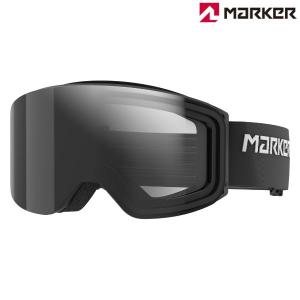 マーカー 調光 スキーゴーグル スカッドロン マグネット プラス ブラック ブラックライト アダプティブ HD 調光 偏光 MARKER SQUADRON MAGNET+  14230905143｜msp-net