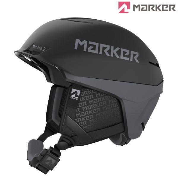 マーカー スキー ヘルメット アンパイヤ2 ブラック グレー MARKER AMPIRE2 BLAC...