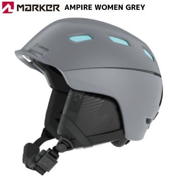マーカー レディース スキー ヘルメット アンパイヤ グレー MARKER AMPIRE WOMEN...