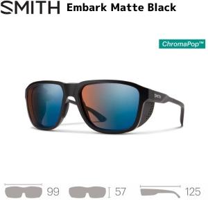 スミス サングラス エンバーク SMITH EMBARK 調光レンズ マットブラック SMITH Embark MatteBlack / Glacier Photochromic Copper Blue Mirror 205001800｜msp-net