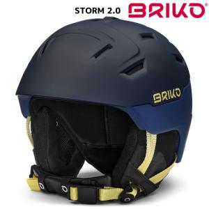 ブリコ スキー ヘルメット ストーム 2.0 ブルークラウドブラスト BRIKO STORM 2.0 A10 BLUE 21114CW A10｜msp-net