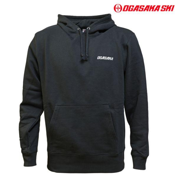 オガサカチーム スウェットパーカー ブラック OGASAKA TEAM SWEAT PARKER B...