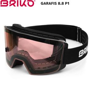 ブリコ スキーゴーグル ガラ FIS 8.8 ブラック BRIKO GARA FIS 8.8 MATTBLACK P1 24117FW-A7G｜msp-net