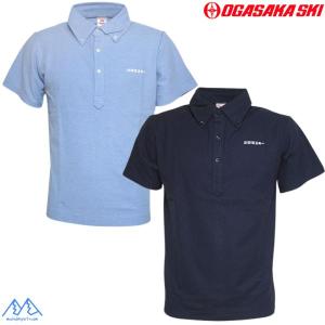 オガサカチーム ドライボタンダウンポロシャツ OGASAKA TEAM DRY POLO SHIRT 小賀坂スキーロゴ  オガサカ スキー｜msp-net