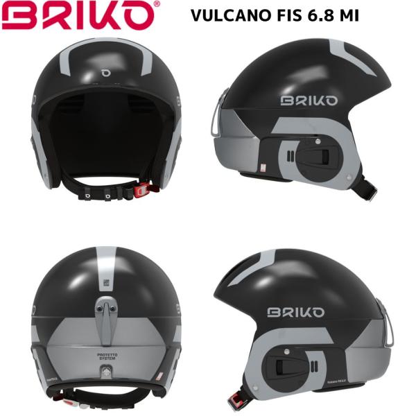 ブリコ レーシング ヘルメット BRIKO VULCANO FIS 6.8 MULTI IMPACT...