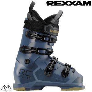 レクザム スキーブーツ REXXAM COMFORT RC-90 ALL-ROUND MODEL BLUE GRAY レグザム 25RC90｜msp-net