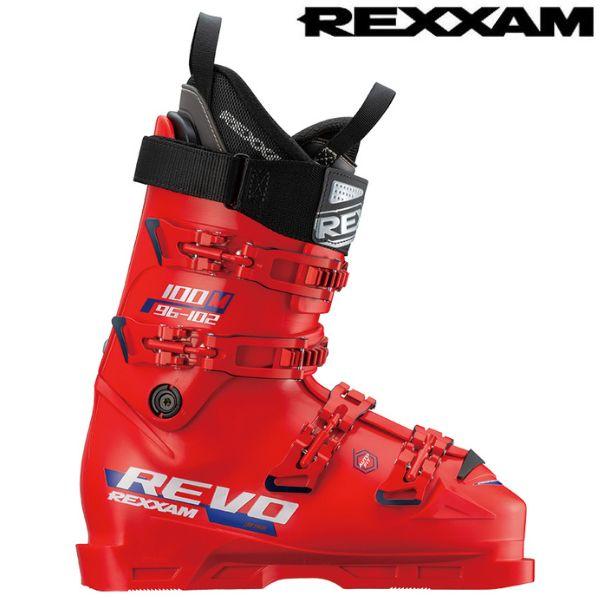 レクザム スキーブーツ REVO 100M REXXAM R-EVO 100M FIRE RED レ...
