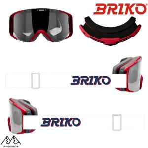 ブリコ スキーゴーグル ベニー レッド BRIKO VENY SM2  26116BW-A1N｜msp-net