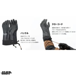 防水 透湿 防寒 グローブ カフ付き テムレス...の詳細画像2