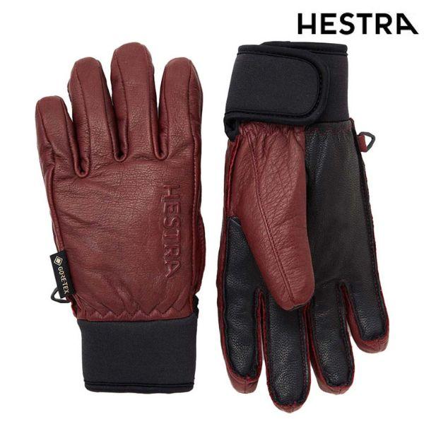 ヘストラ ゴアテックス スキーグローブ オムニ GTX フルレザー ボルドー HESTRA 3191...