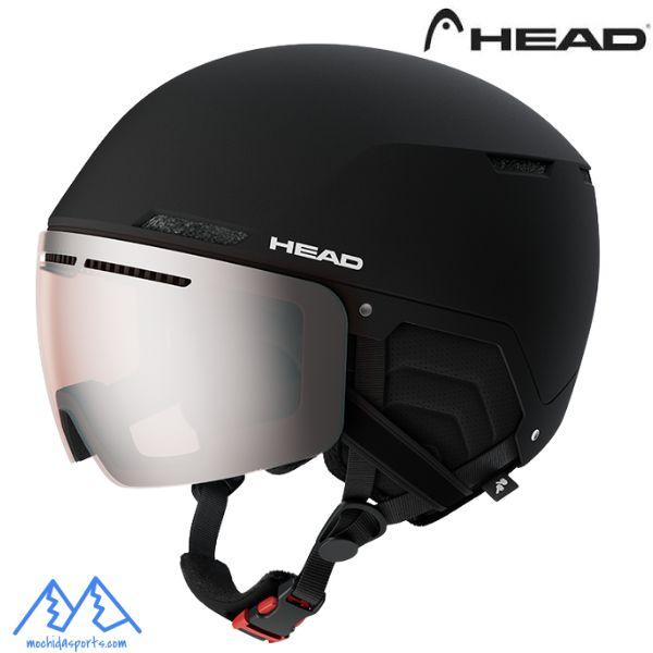 ヘッド バイザーヘルメット シネマ HEAD CINEMA VISOR SKI HELMET BLA...