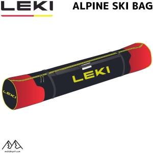 レキ ３台入 スキーケース スキーバッグ レッド 185cm LEKI ALPINE SKI BAG 360212006｜msp-net