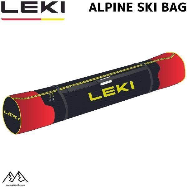 レキ ３台入 スキーケース スキーバッグ レッド 185cm LEKI ALPINE SKI BAG...