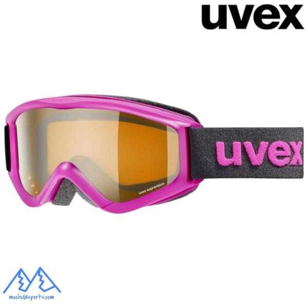 ウベックス ジュニア スキーゴーグル ピンク UVEX speedy pro 5538199050
