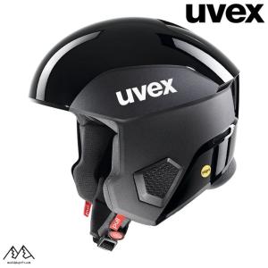 ウベックス レーシング スキー ヘルメット ブラック アンスラサイト UVEX invictus MIPS BLACK FIS規格対応 56630410｜msp-net