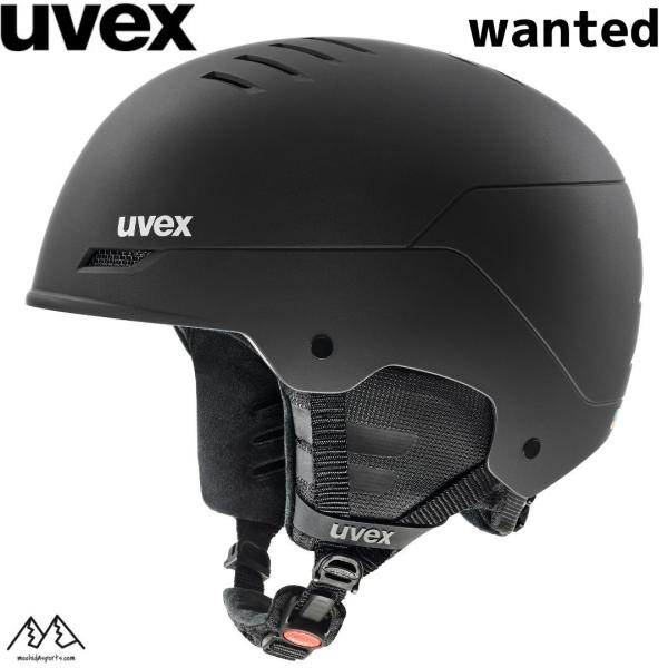 ウベックス スキー ヘルメット UVEX wanted ブラックマット 5663062007