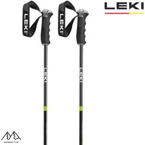 UVEX（ウベックス） レキ ストック スキーポール ブラック ネオン