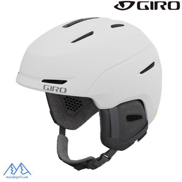 ジロ レディース スキー ヘルメット アジアンフィット アべラ ミップス マットホワイト GIRO ...