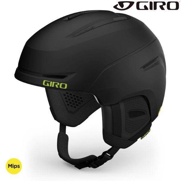 ジロ スキー ヘルメット アジアンフィット ネオ ミップス マットブラック グリーン GIRO NE...