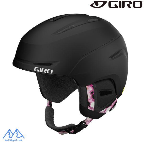 ジロ レディース スキー ヘルメット アジアンフィット アべラ ミップス マットブラック GIRO ...