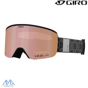 ジロ レディース スキー ゴーグル エラ ブラック GIRO ELLA BLACK MONOGRAM VIVID Rose Gold 7166471｜msp-net