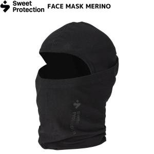 スウィートプロテクション フェイスマスク ブラック メリノウール Sweet Protection Face Mask Merino Black  820345｜msp-net