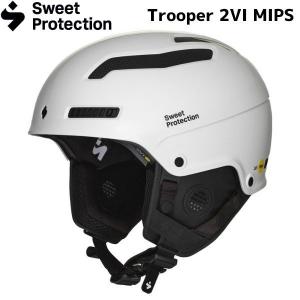 スウィートプロテクション スキー ヘルメット トゥルーパー 2Vi MIPS グロス ホワイト Sweet Protection Trooper 2VI MIPS Gloss White  840094GSWHT｜msp-net