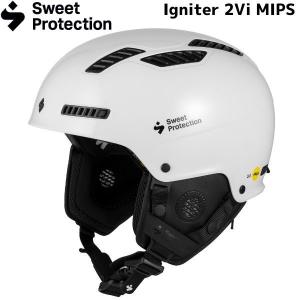 スウィートプロテクション スキー ヘルメット 軽量 イグナイター 2Vi MIPS ホワイト Sweet Protection Igniter 2Vi MIPS Gloss White 840102-GSWHT｜msp-net