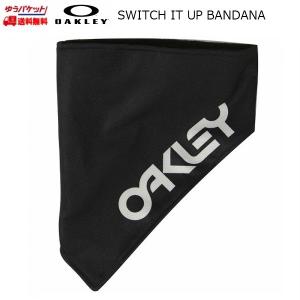 オークリー バンダナ ブラック OAKLEY SWITCH IT UP BANDANA 91795A-02E｜msp-net