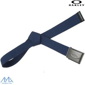オークリー ベルト チームネイビー OAKLEY ELLIPSE WEB BELT TEAM NAVY 96185 6LE｜msp-net