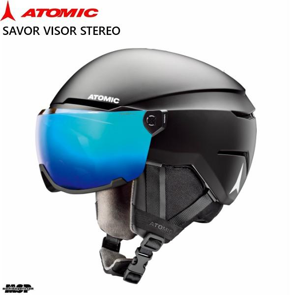 アトミック バイザーへルメット ブラック ATOMIC SAVOR VISOR STEREO BLA...