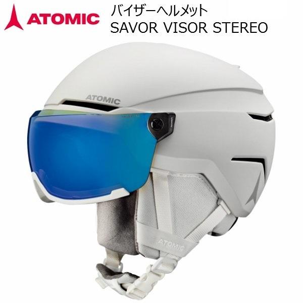 アトミック バイザーへルメット ホワイト ATOMIC SAVOR VISOR STEREO WHI...
