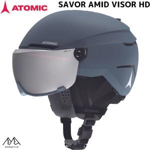アトミック バイザーへルメット グレー SAVOR AMID VISOR HD GREY AN5006180｜msp-net