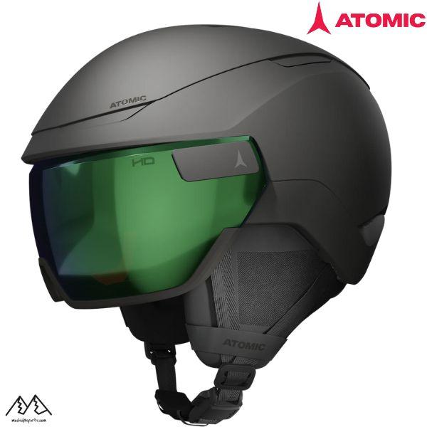 アトミック バイザーへルメット ブラック ATOMIC REVENT GT AMID VISOR H...