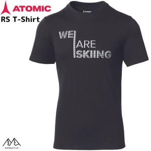 アトミック Tシャツ ブラック ATOMIC RS T-SHIRT WE ARE SKIING BLACK AP5112920｜msp-net