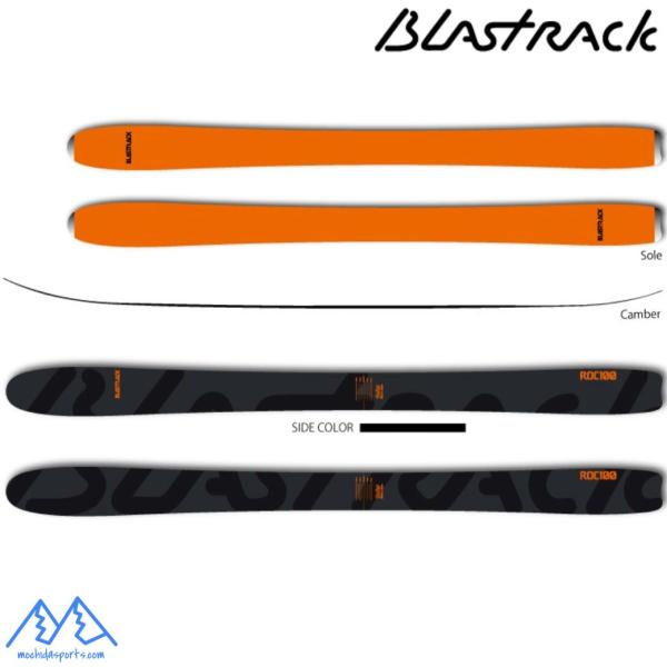 ブラストラック スキー BLASTRACK ROC100 アールオーシー100 B-ROC-100-...
