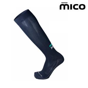ミコ ネイビー 極薄 スキーソックス  mico X-RACE Extra-Light 1640 navy  mico1640｜msp-net