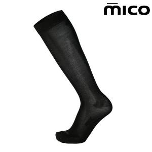 ミコ 1641 極薄 スキーソックス mico X-RACE Extra-Light SILK ブラック シルク CA-1641｜msp-net