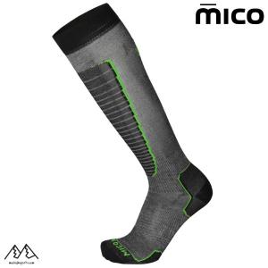 ミコ 230 薄手 スキーソックス グリーン MICO CA-230 WARM CONTROL LIGHT GREEN  CA230-GREEN｜msp-net