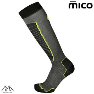 ミコ 230 薄手 スキーソックス イエロー MICO CA-230 WARM CONTROL LIGHT YELLOW  CA230-YELLOW｜msp-net
