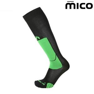 ミコ 280 薄手 スキーソックス ブラック グリーン mico EXTRA DRY SKI TOURING LIGHT 280 155｜msp-net