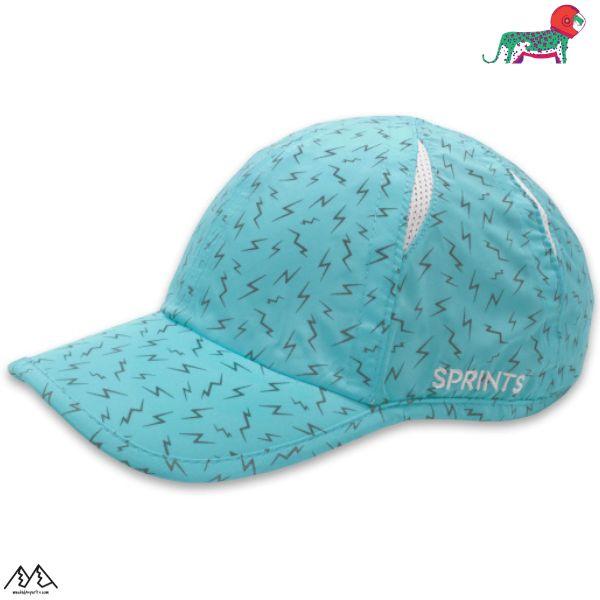 スプリンツ ランニングキャップ フラッシュ ライトブルー 反射 SPRINTS O.G.Hats H...