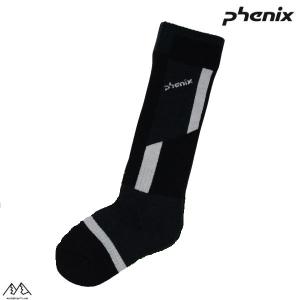 フェニックス キッズ ジュニア スキーソックス  ブラック 14-19cm PHENIX Jr Socks ESB22S010 BLACK｜msp-net