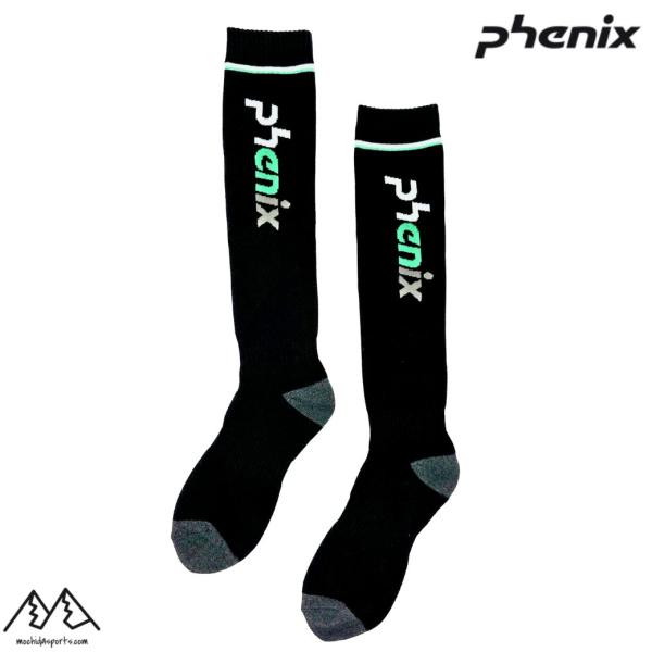 フェニックス スキーソックス ブラック PHENIX Double Phenix Logo Mens...